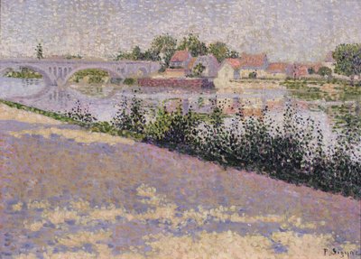 Les Andelys, Port Morin, 1886 da Paul Signac